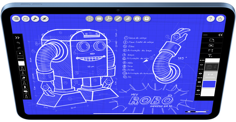 Morpholio Trace no iPad