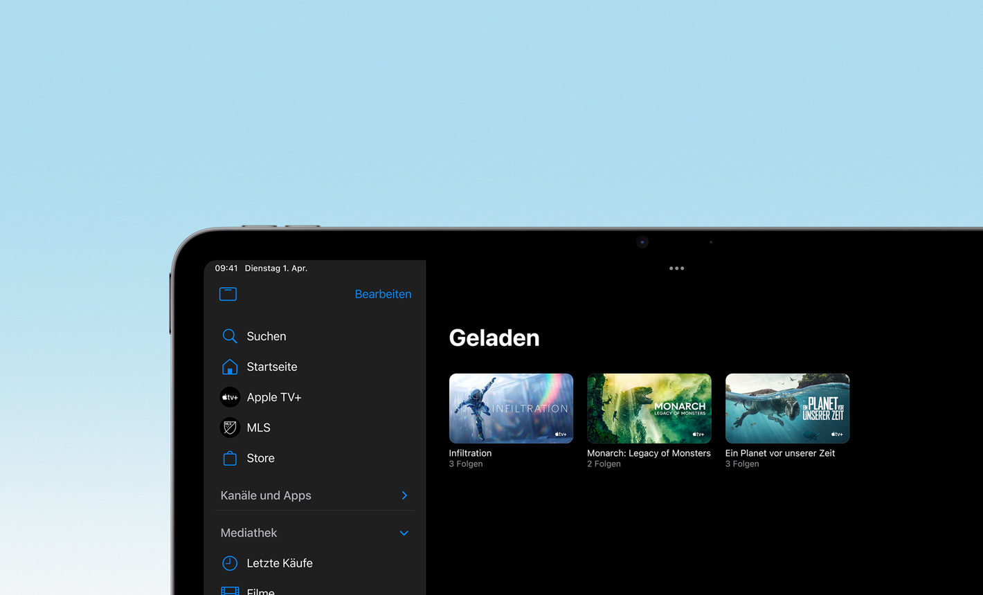 Downloads von Filmen und Sendungen
