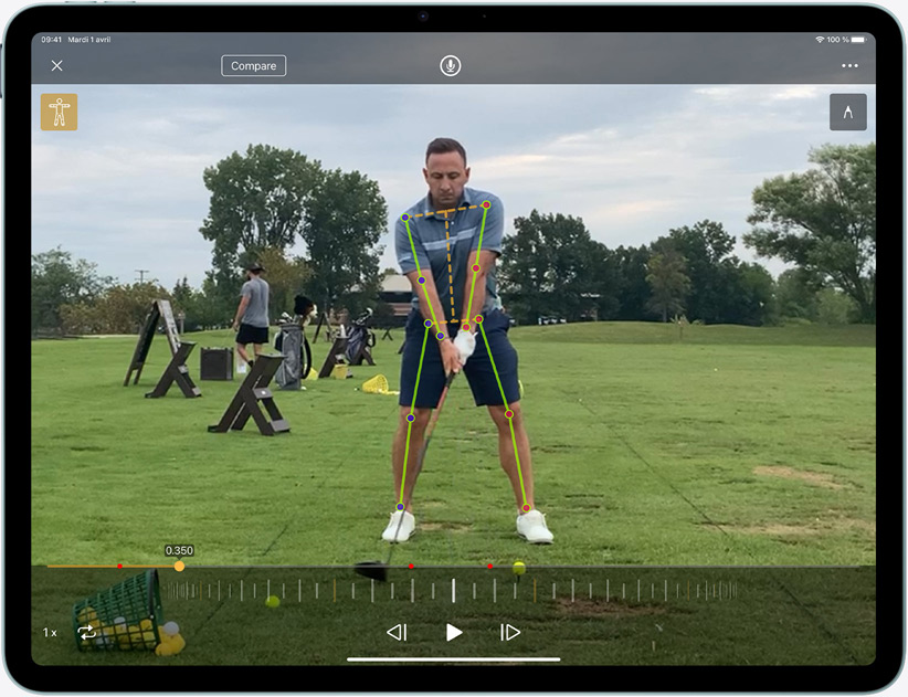 iPad Air, mode paysage, mettent en avant le Neural Engine